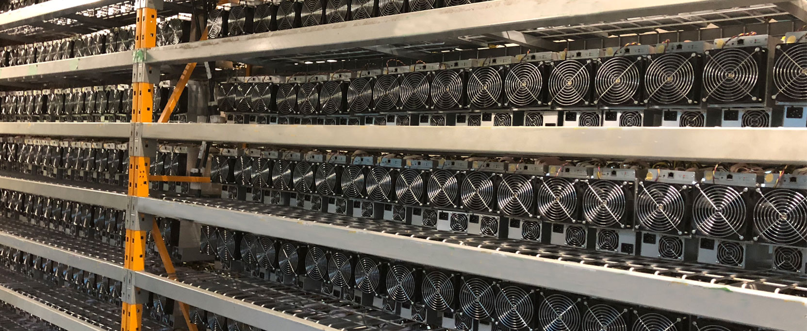 S9 miners data center for mining bitcoin or bitcoin cash